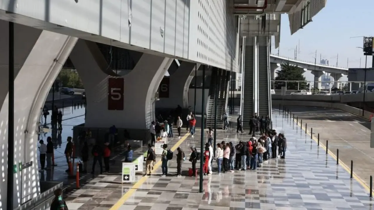 Instalaciones del Tren Interurbano del Edomex. Foto: X (@TrenInsurgente)