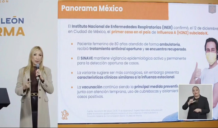 Pide secretaria de Salud de Nuevo León acudir a vacunación
