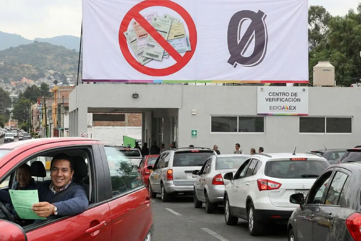 Condonación multas verificación Edomex: Qué autos aplican y requisitos. Foto: IA