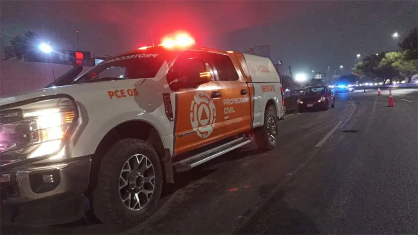 Accidente en Guadalupe. Foto: PCNL.