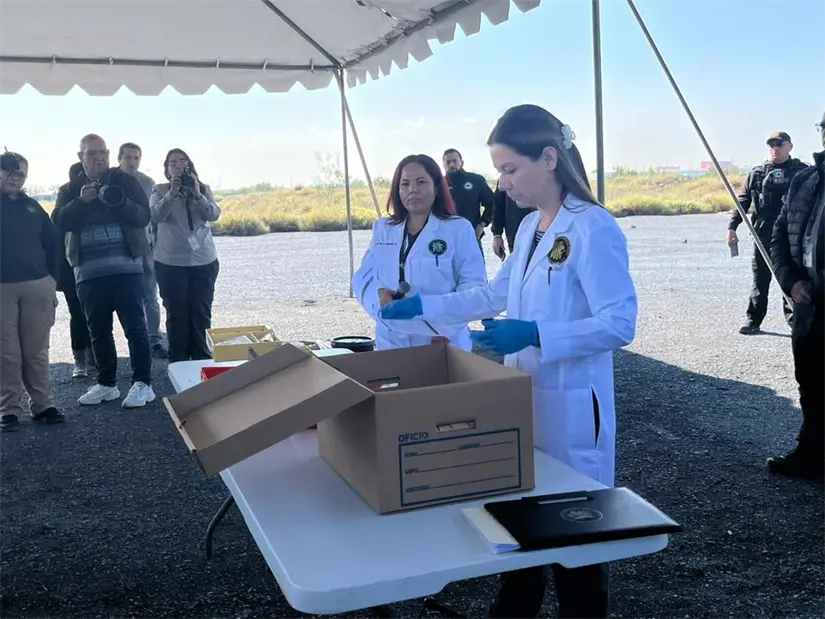 imagen recuadro Con la destrucción de narcóticos, Nuevo León cierra un capítulo importante en su lucha contra el crimen organizado en 2025. Foto: Vianca Treviño