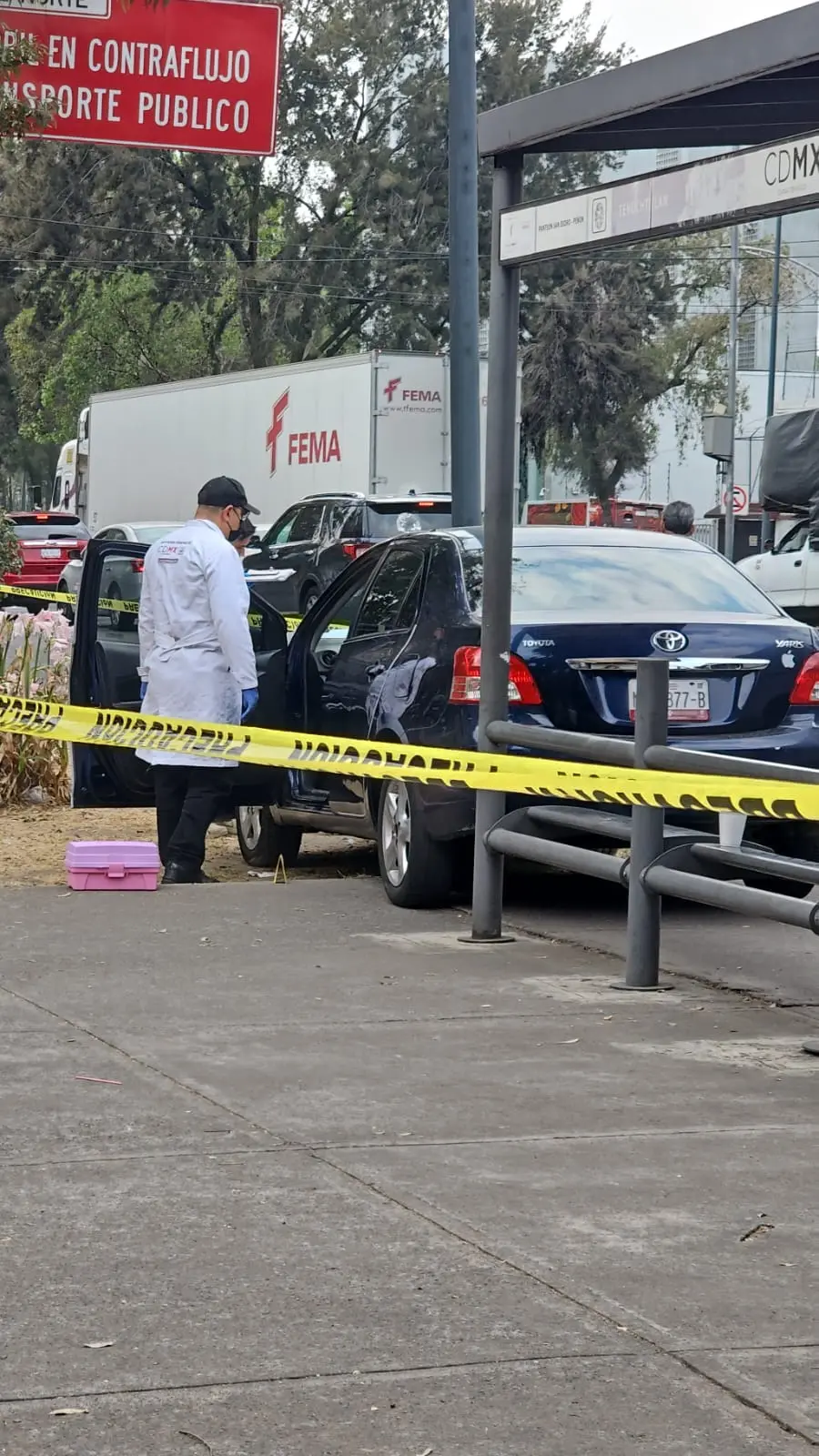 imagen recuadro Automovilista muere dentro de su vehículo en la colonia Morelos. Foto: Luis Antonia Alfaro