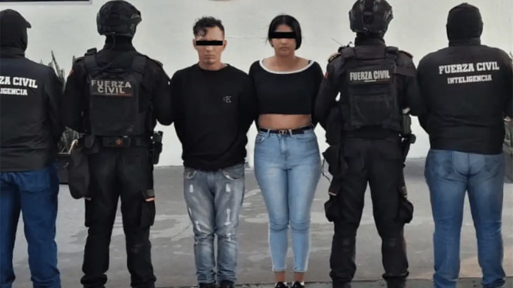 Detienen a presunto homicida y a su pareja en Santa Catarina