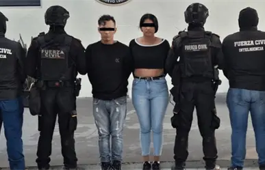 Detienen a presunto homicida y a su pareja en Santa Catarina