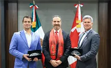 Adrián de la Garza y embajador de Canadá acuerdan coordinación para el Mundial 2026 en Nuevo León