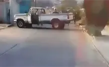 Talamontes se enfrentan a policías de Edomex y dejan varios heridos en Xalatlaco