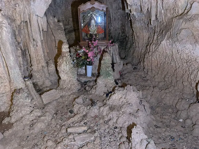 imagen recuadro Este templo subterráneo en Nuevo León es un destino turístico que une la espiritualidad con la riqueza histórica y natural. Foto: Diego Ovalle