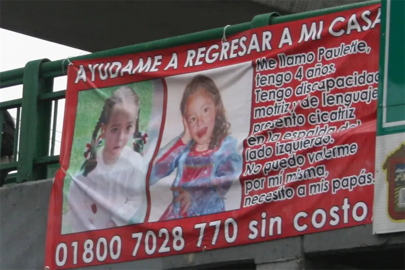 imagen recuadro La desaparición de Paulette Gebara Farah en 2010 dejó una huella profunda en la percepción de la seguridad infantil en México. Foto: X @harolConJ