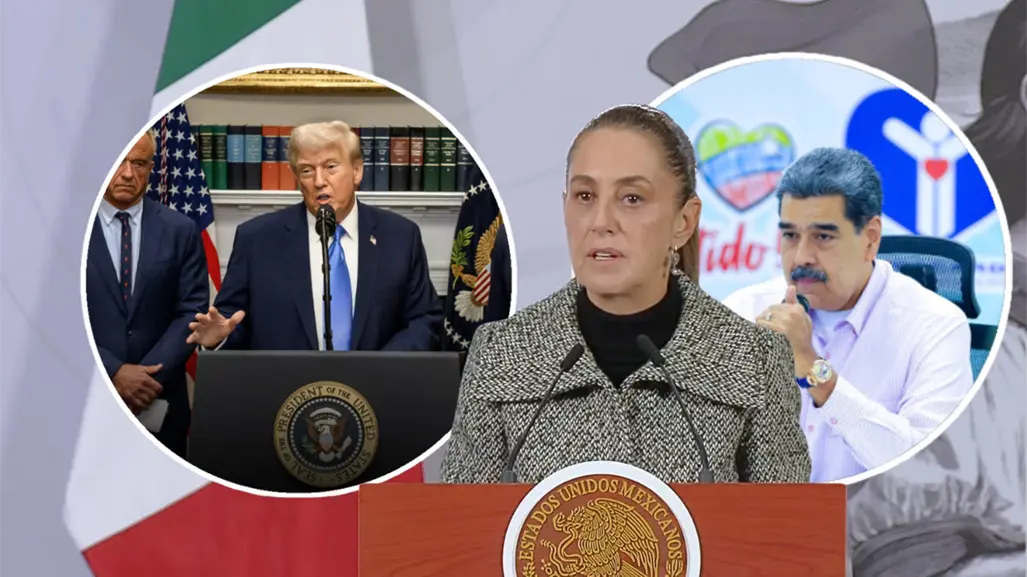 Claudia Sheinbaum reitera posición de México para mediar conflicto entre Trump y Maduro