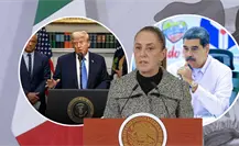 Claudia Sheinbaum reitera posición de México para mediar conflicto entre Trump y Maduro