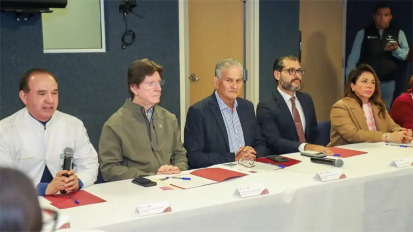 Vicente Joel Hernández Navarro, secretario de Salud de Tamaulipas, destacó el inicio de una política pública con la instalación del Consejo Estatal de Lactancia Materna | Foto: SST