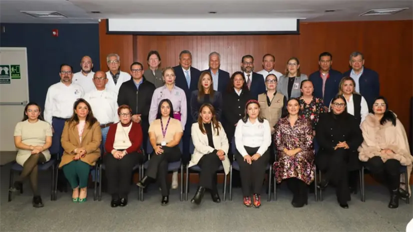 Integrantes del Consejo Estatal de Lactancia Materna en Tamaulipas | Foto: SST