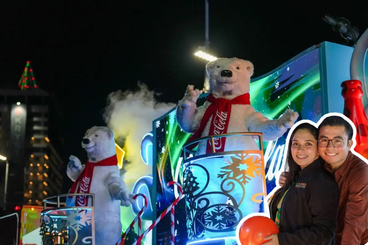 El desfile navideño Coca-Cola de Arca Continental se llevará a cabo este jueves 18 de diciembre de 2025 a las 7:30 horas en el municipio de Juárez. Foto: Facebook Félix Arratia / H. Ayuntamiento de Acapulco