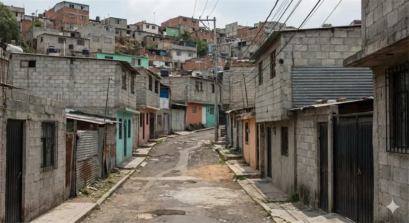 La realidad de la demarcaciones con menores índices de desarrollo, como Iztapalapa o Milpa Alta. Foto: IA