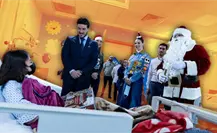 Samuel García y Mariana Rodríguez llevan Navidad en las Alturas 2025 al Hospital Materno Infantil Samuel García y Mariana Rodríguez llevan Navidad en las Alturas 2025 al Hospital Materno Infantil