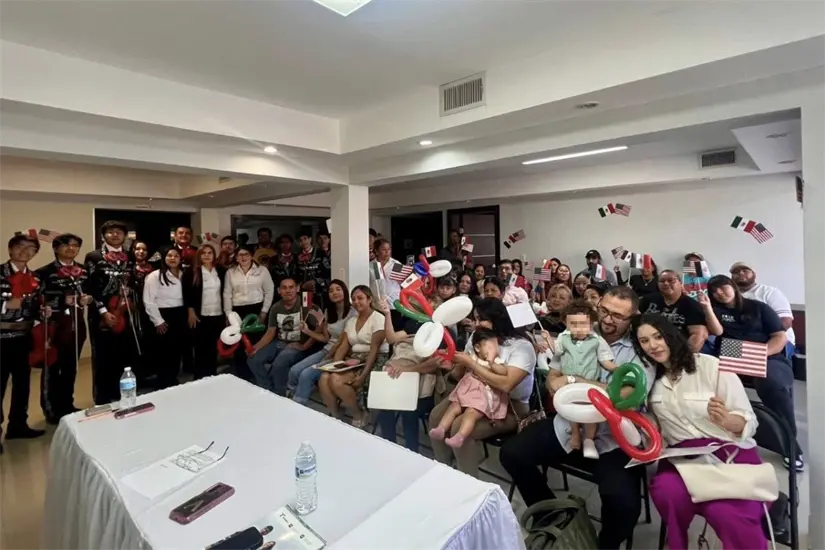 El trámite de actas para doble nacionalidad puede ser apoyado por el Instituto para los Migrantes de Tamaulipas. Foto: Gobierno Tamaulipas