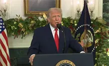 Donald Trump presenta logros de su primer año de gobierno al frente de EU; se olvida de Venezuela Donald Trump presenta logros de su primer año de gobierno al frente de EU; se olvida de Venezuela