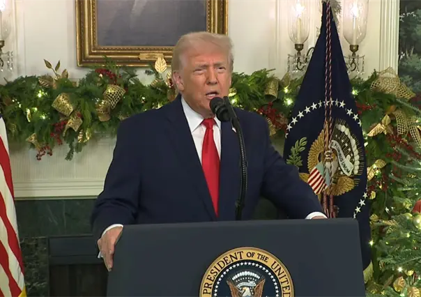 Donald Trump presenta logros de su primer a&ntilde;o de gobierno al frente de EU; se olvida de Venezuela