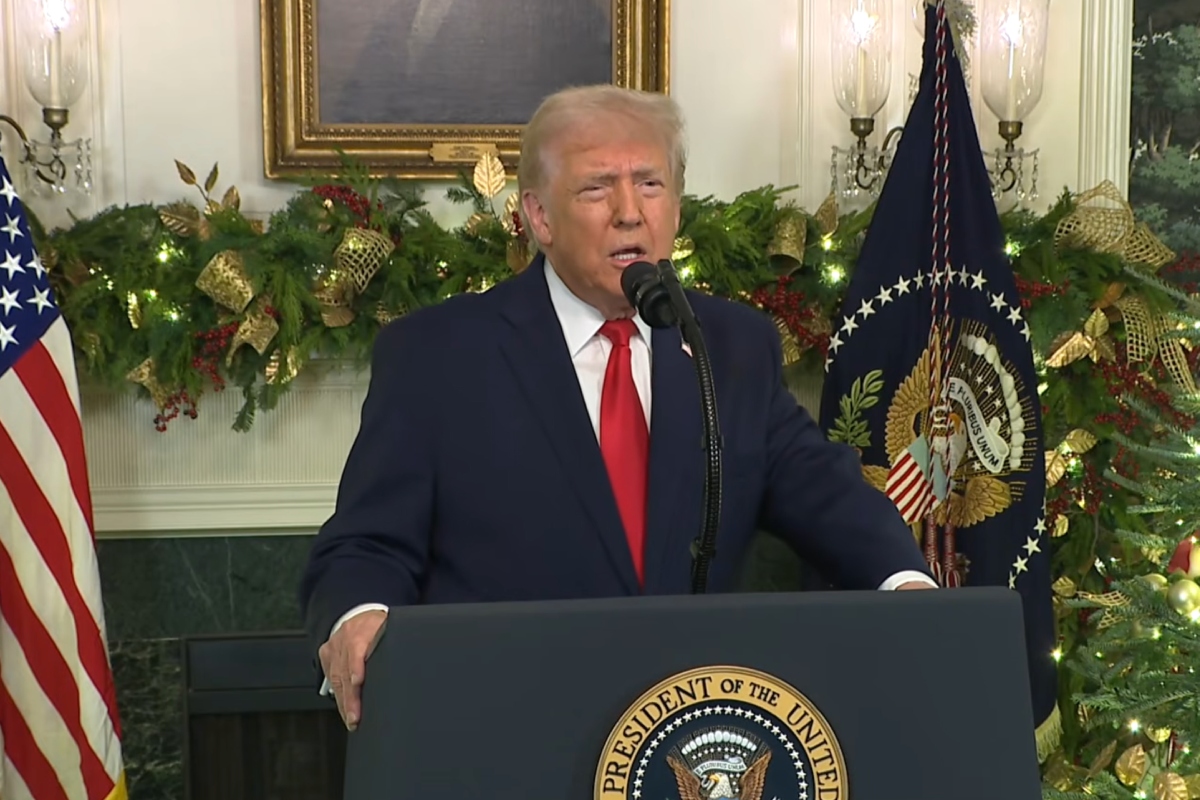 Donald Trump presenta logros de su primer año de gobierno al frente de EU; se olvida de Venezuela Donald Trump presenta logros de su primer año de gobierno al frente de EU; se olvida de Venezuela