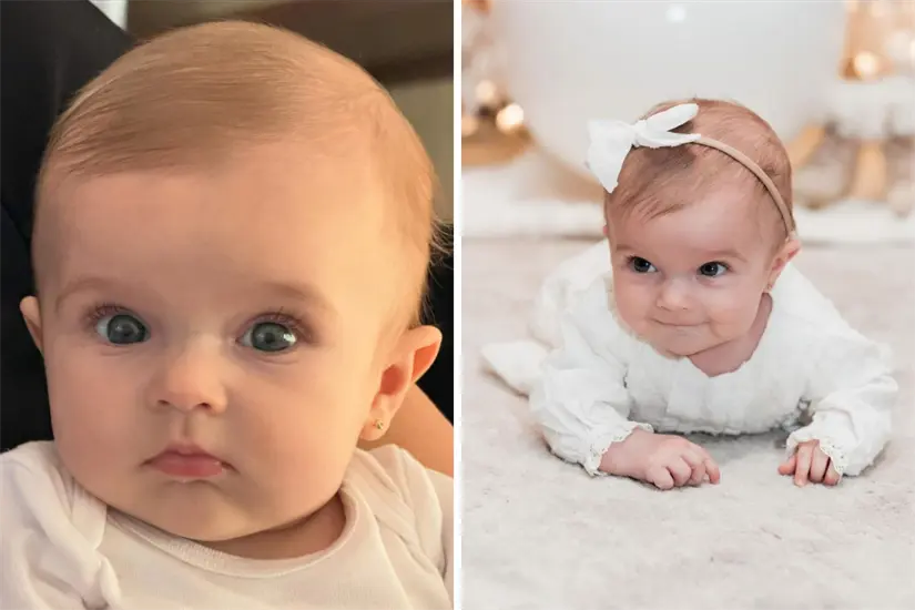 imagen recuadro La pequeña Isabel ha sorprendido a todos con su asombroso parecido a la famosa Bebé Gerber en las redes sociales. Foto: Instagram @marianardzcantu