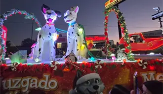 FOTOS | Así fue el increíble desfile navideño de Durango este 17 de diciembre