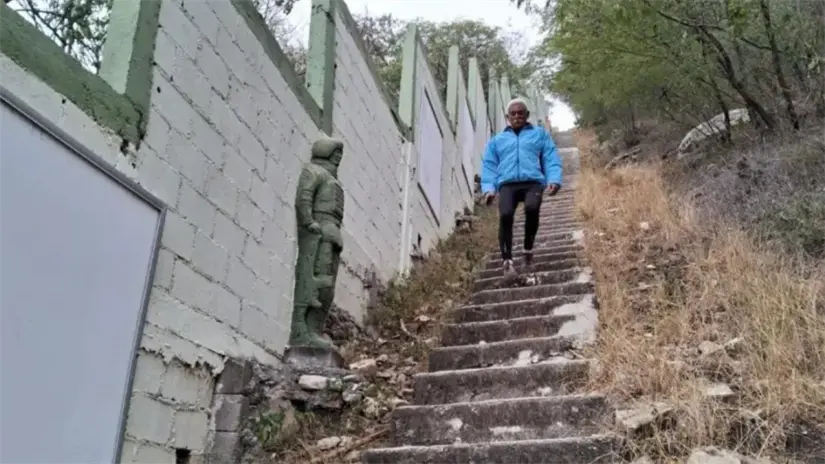 El Cerro del Aura es uno de los lugares utilizados por muchas personas para realizar ejercicio | Foto: Daniel Espinoza