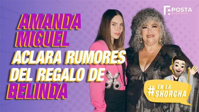 Amanda Miguel aclara regalo "barato" a Belinda tras polémica: "Lo más importante es la calidad del ser" Amanda Miguel aclara regalo "barato" a Belinda tras polémica: "Lo más importante es la calidad del ser"