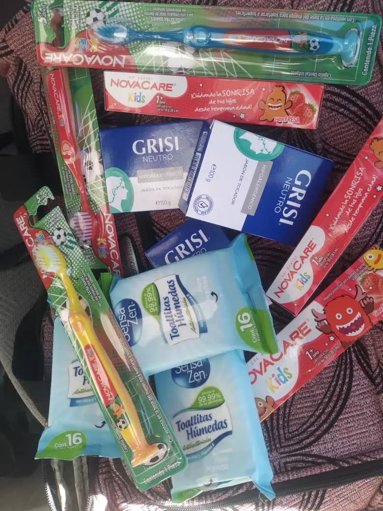 imagen recuadro Artículos que han donado algunos ciudadanos.