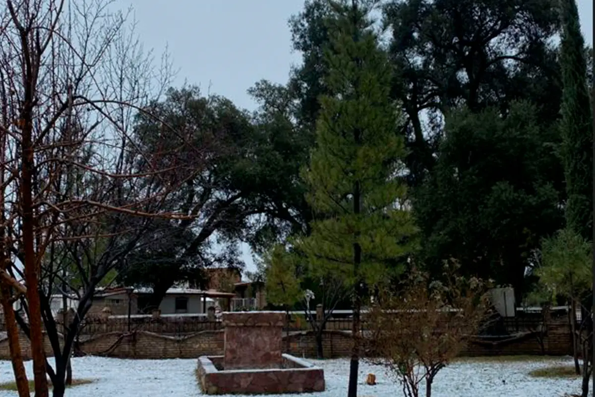 El Rancho Santa Verónica muy pronto se verá nevado, siendo un escenario navideño y de fin de año realmente hermoso. Foto: Facebook.
