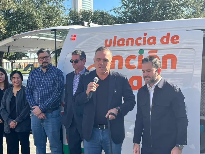 imagen recuadro Runner, la perrita que participó en el Maratón de Monterrey, capturó la atención y el cariño de la comunidad. Foto: Yarince Torres