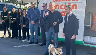 La salvación de “Runner”: La perrita que conquistó corazones tras correr el Maratón de Monterrey