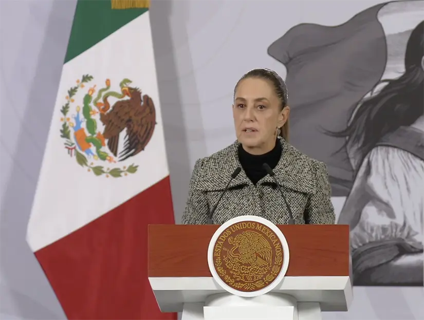 La presidenta mexicana recordó que la Estados Unidos fue formado a través de la migración. Captura de pantalla: YouTube (Claudia Sheinbaum)