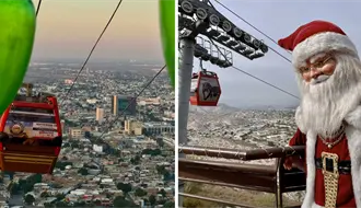 Teleférico de Torreón ajusta horarios por fiestas navideñas, ¿cuáles son los cambios?