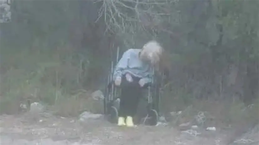 Abandonan a mujer de la tercera edad. Redes Matamoros