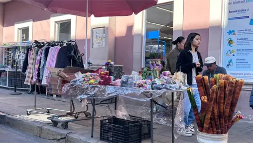 Comerciantes del centro de Durango reportan bajas ventas en temporada navide&ntilde;a; Est&aacute; de miedo, aseguran