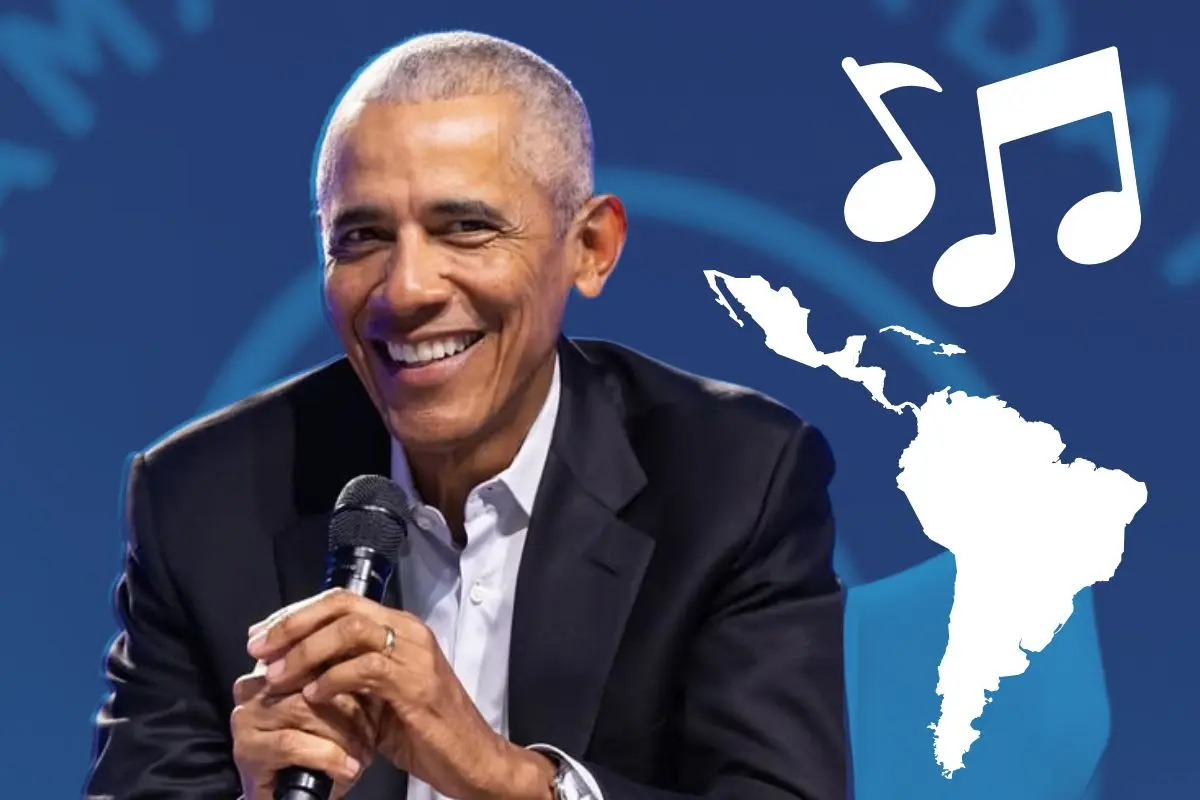 Entre las canciones favoritas de Barack Obama apareció una colaboración entre Xavi y Manuel Turizo. FOTO: CANVA/IG: @barackobama
