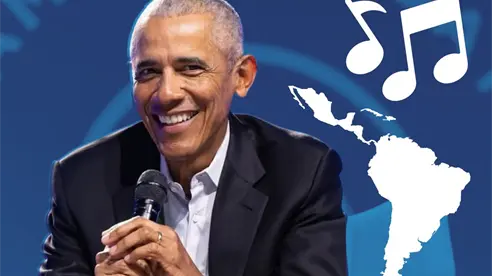 Barack Obama sorprende al sumar talento latino en su playlist musical este 2025