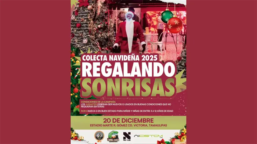 La colecta se llevará a cabo el día 20 de diciembre en el estadio Marte R. Gómez | Foto: FB Nix-Lab