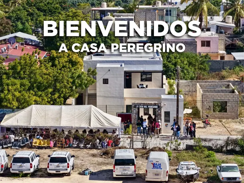 imagen recuadro Vista área de la Casa del Peregrino. Foto: Christian Agúndez / Facebook.