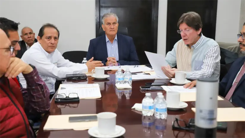 En la cuarta sesión ordinaria del Consejo Estatal de Vacunación (COEVA) estuvo presente el secretario de Salud de Tamaulipas, Vicente Joel Hernández Navarro| FOTO: SST