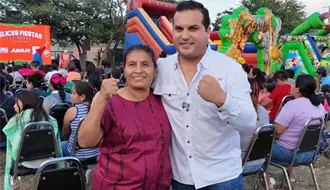 Juanjo Salazar realiza su Posada Naranja en colonias de Ciudad Victoria