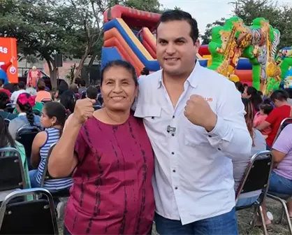 Juanjo Salazar realiza su Posada Naranja en colonias de Ciudad Victoria