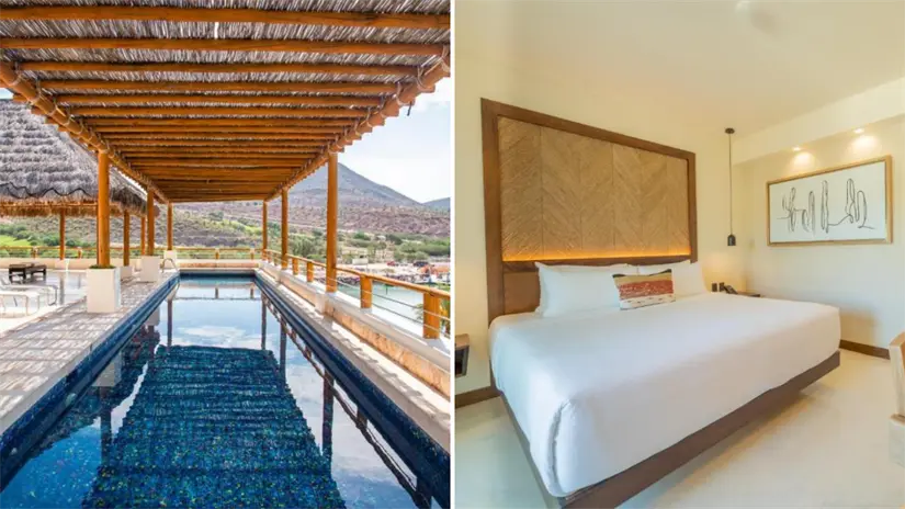Ubicado en la zona de marina, Hotel Indigo La Paz Puerta Cortés es el hotel mejor evaluado del destino en el listado internacional. Foto: Booking.com
