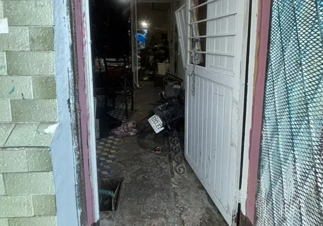 Moto la cual fue recuperada por la Policía de Monterrey. Foto: Policía de Monterrey.