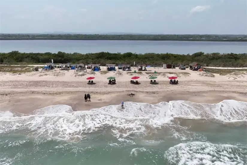 La playa Barra del Tordo se ubica en el municipio tamaulipeco de Aldama. FOTO|Carlos García