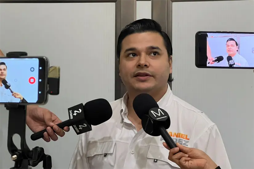 Daniel Pérez, regidor del Ayuntamiento de Victoria por Movimiento Ciudadano. Foto: Victoria Jiménez