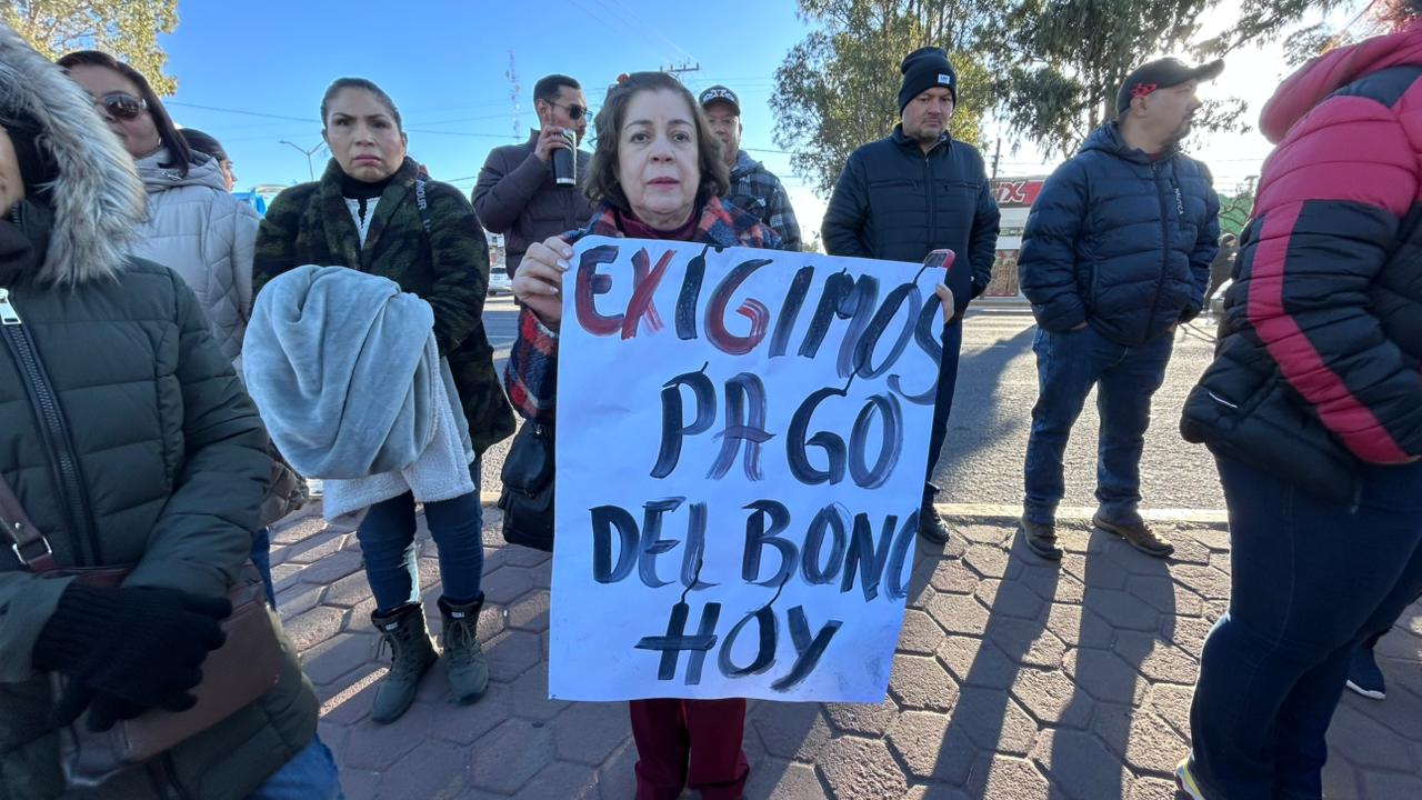 El SNTE manifiesta que son miles de jubilados afectados por la falta de pago de un bono