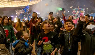 FOTOS | Así se vivió la inauguración de la Feria Navideña 2025 de Durango