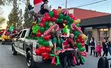 Navidad 2025 en Saltillo: ¿Cómo se vivió el desfile de la Comisaría de Seguridad?