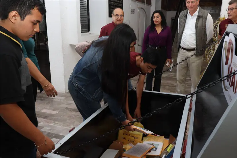 El baúl de los recuerdos/ FOTO: Gobierno municipal El Mante